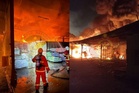 Dua gudang bahan kimia pertanian musnah terbakar