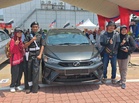 Datang tengok anak berarak, balik bawa kereta baharu