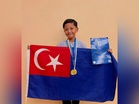 Anak Johor kalahkan 90,000 peserta cilik dunia di Qatar