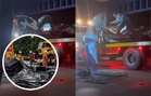 [VIDEO] Satu-satu serpihan tulang dua beranak dihempap lori tangki dikeluarkan