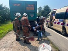 Lelaki maut motosikal rempuh belakang treler parkir tepi jalan