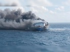 5 maut, 41 hilang feri terbakar di perairan Pulau Madura