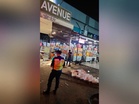 Wanita cuba halang kereta maut dihempap tiang