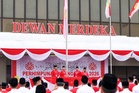 Upacara menaikkan ‘Sang Saka Bangsa’ simbolik perasmian PAU 2026
