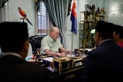 Agong berkenan solat Jumaat pertama di Masjid Zuhri, Pulau Aur