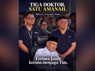Tiga doktor, satu amanah jaga Tun Mahathir