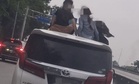 Polis kesan pemandu biar budak keluar badan di ‘sunroof’