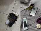 [VIDEO] ‘Pukul 3 pagi, telefon meletup, terbakar’
