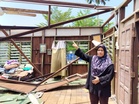 Ribut ‘singgah’ kurang dua minit musnahkan lebih 40 rumah
