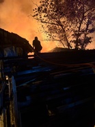 Empat kedai di Chew Jetty musnah terbakar