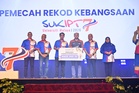 SUKIPT cipta legasi, 45 rekod dipecahkan sebelum AUG