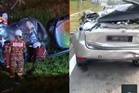 ‘Suami saya patah tulang leher, tolong sesiapa ada dashcam kemalangan’