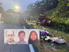 Pasangan suami isteri antara tiga maut kemalangan dua kenderaan