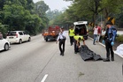 Penunggang motosikal maut terbabas di Lebuh Raya Sultan Iskandar