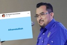 Hantaran ringkas ‘Alhamdulillah’ Asyraf Wajdi cetus tanda tanya