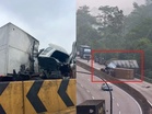 Kemalangan dua buah lori, trafik Ipoh-Kuala Kangsar sesak lebih 7km