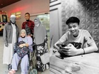 ‘Adik sempat pegang tangan mak semasa kebakaran’