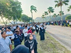 Ribuan rakyat tunggu ketibaan jenazah Tun Siti Hasmah