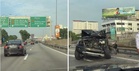 [VIDEO] Hampir sejam ‘terperangkap’, Lebuh Raya Persekutuan sesak teruk kemalangan