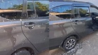 Wanita pelik, kereta parkir depan rumah disimbah nasi 