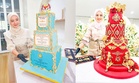 Kehalusan seni budaya Melayu pada kek buatan tangan
