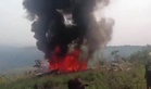 13 maut pesawat tentera terhempas di kawasan perumahan
