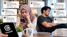 Jaja cerita aib pasangan, mentua di Threads