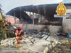 Warga emas melecur dua rumah terbakar