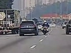 Pemandu CRV ditahan ‘sertai’ konvoi Timbalan Perdana Menteri