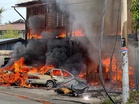 Dua beradik maut terperangkap dalam rumah terbakar