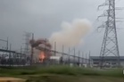 [KEMASKINI] 10 kawasan di JB ‘blackout’, pencawang TNB terbakar