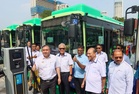 Rakyat P. Pinang nikmati bas elektrik Rapid Penang hari ini