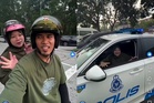Hasrat ibu mengandung naik kereta polis tercapai