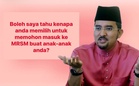 Ibu bapa jawab kenapa pilih MRSM untuk anak