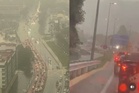 [VIDEO] Dua kereta terkandas, jalan ke Sentul dinaiki air