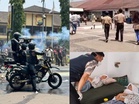 Polis bedil gas pemedih mata semasa simulasi, 19 pelajar masuk hospital