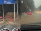 [VIDEO] Sudahlah hujan lebat, air Bukit Dinding pula pecah
