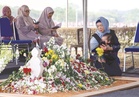 13 hari, 21,000 orang ziarah pusara Tun Hasmah