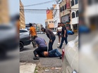 Warga emas kena belasah guna tin gam