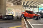 [VIDEO] Pikap tular dikejar polis miliki dadah, alatan curi kabel