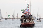 Global Sumud flotilla sets sail from Barcelona for Gaza in bid to break Israeli blockade