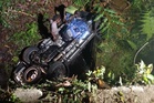 Man killed, wife and children injured after SUV skids into ravine near Cameron Highlands