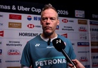 Jonassen takes responsibility for Malaysia’s Thomas Cup failure, says performance ‘simply not good enough’
