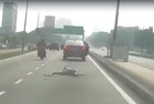 Woman jumps out of moving car in Klang, cites fear of e-hailing driver watching her