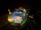 Father killed, two daughters hurt after trailer crushes family pick-up on LPT2