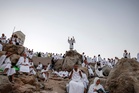 More than 1.7 million pilgrims converge on Mount Arafat for climax of Haj