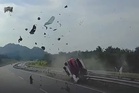 Woman with severed leg in Proton X70 crash on LPT2 dies at Dungun Hospital