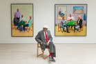 David Hockney, the endlessly inventive British master of brilliant, bold colour and light