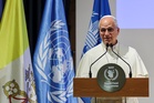 Pope Leo decries leaders who ‘feed’ wars while millions go hungry