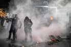 Indonesian police arrest dozens, as Surabaya protesters decry fuel hike, free meals scheme management